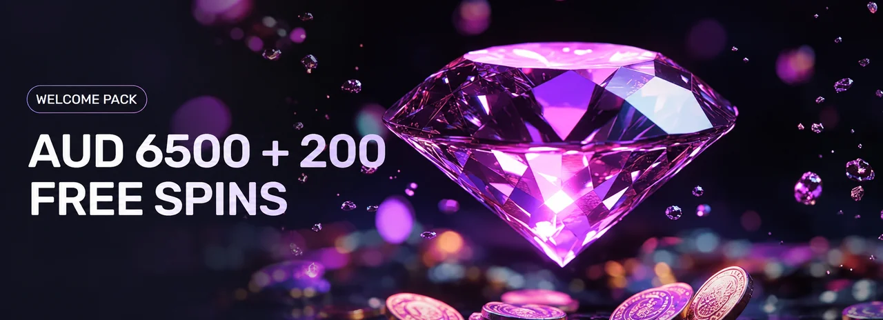 WooCasino welcome pack: AUD 6,500 and 200 free spins across four deposits